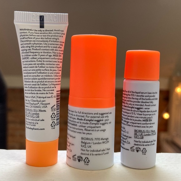 ✨DRUNK ELEPHANT✨Bundle of Minis - Bouncy Brightfacial & C-Firma Serum + Base - Picture 5 of 16